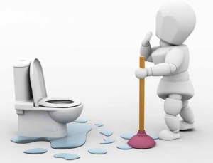 Bồn cầu bị rỉ nước
